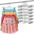 3 Pack Pants-Hangers-Space-Saving, 6 Tier-Closet-Organizers-and-Storage