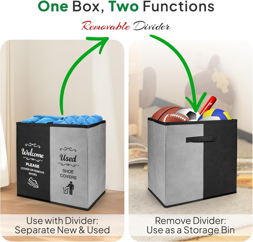 Opret Shoe Cover Box 2 Compartment for Open House