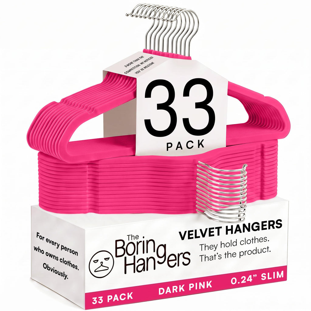 66 Pack Black Velvet Hangers Non Slip, Felt Hangers