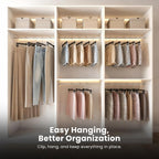 Utopia Home Skirt Hangers 30 Pack – Clips & 360° Swivel Hook