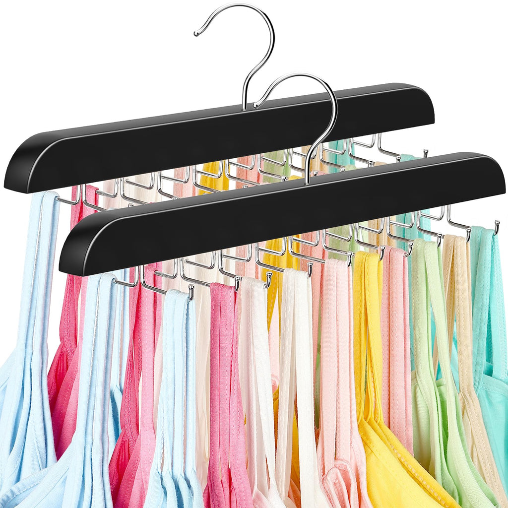 Tank Top Hanger for Closet Organizer, 20 Large Capacity Premium Bra Hanger