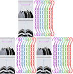 Mr. Pen- Space Saving Hangers, 8 pcs, 360° Rotating Hooks