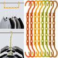 Mr. Pen- Space Saving Hangers, 8 pcs, 360° Rotating Hooks