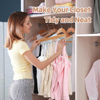 NECAMOCU 2 Pack Bra Hanger for Closet Organizer, Premium Tank Top Hangers