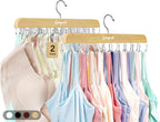 Gomyrod Tank Top Hanger, 2 Pack w/40 Hooks Bra Hanger for Closet Organizer