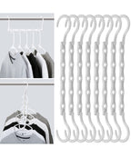 Mr. Pen- Space Saving Hangers, 8 pcs, 360° Rotating Hooks