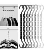 Mr. Pen- Space Saving Hangers, 8 pcs, 360° Rotating Hooks