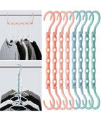 Mr. Pen- Space Saving Hangers, 8 pcs, 360° Rotating Hooks