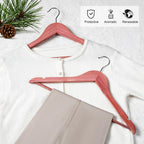 TOPIA HANGER American Red Cedar Wooden Clothes Hangers for Closet 30 Pack