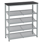 VASAGLE 4-Tier Shoe Rack, Adjustable, Freestanding