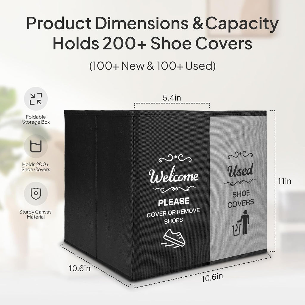 Opret Shoe Cover Box 2 Compartment for Open House
