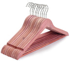 TOPIA HANGER American Red Cedar Wooden Clothes Hangers for Closet 30 Pack