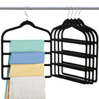 Velvet Pant Clothes Hanger Space Saving Non Slip Hanger Jean Slack Hangers