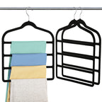 Velvet Pant Clothes Hanger Space Saving Non Slip Hanger Jean Slack Hangers