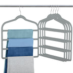Velvet Pant Clothes Hanger Space Saving Non Slip Hanger Jean Slack Hangers